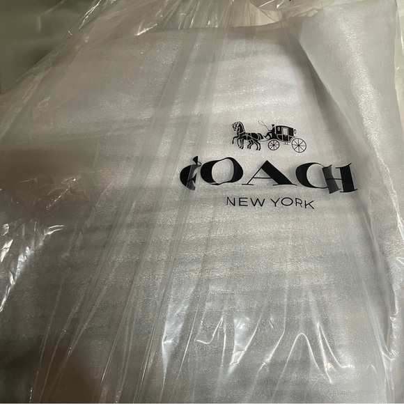 NWT!COACH COACH TRACK CROSSBODY BAG IN COLORBLOCK SIGNATURE CANVAS(COACH CR267 ) - Picture 5 of 10